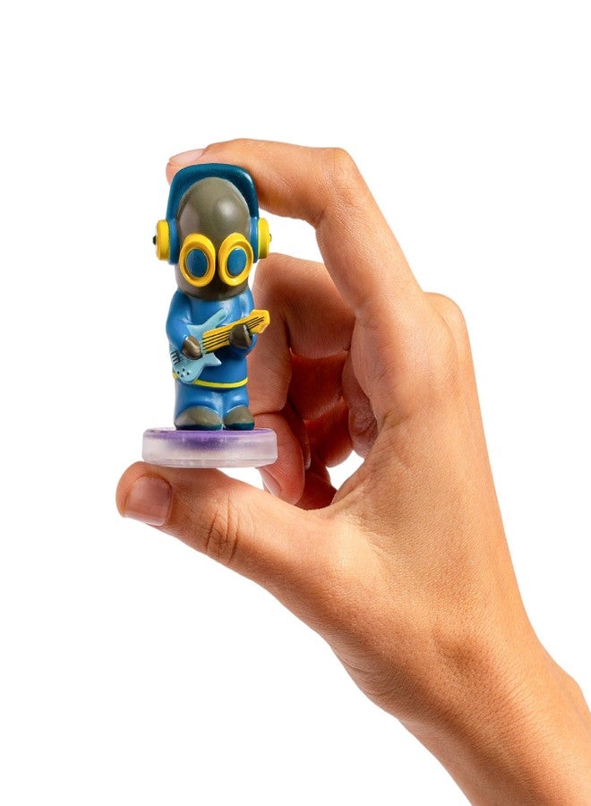 LOOPS Space Mariners - 5-Piece Electro Rock Music Band Interactive Figurine Set - Image 3